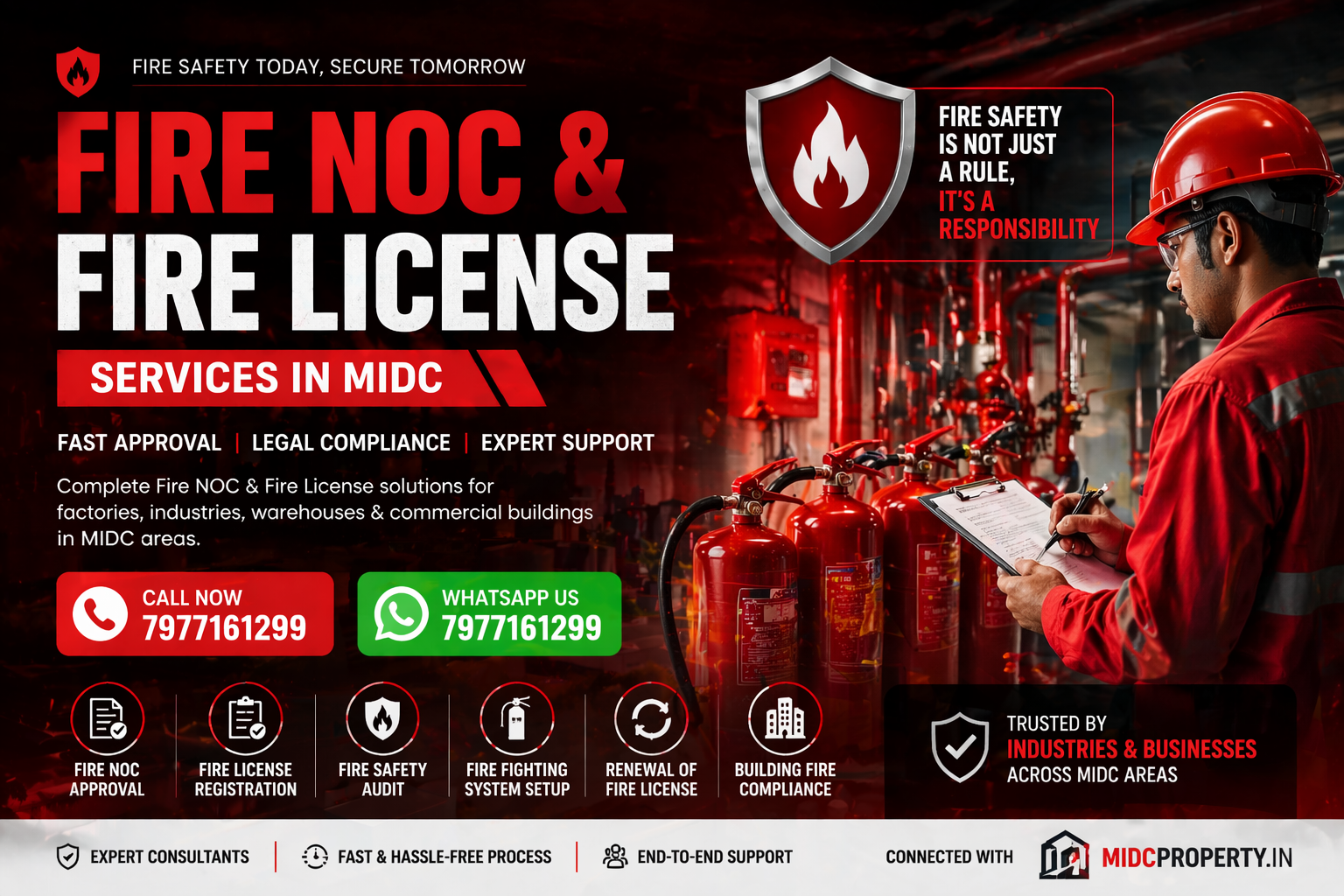 Fire Safety Equipment and Fire NOC Services